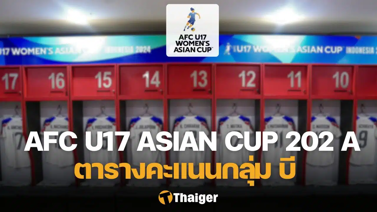 分数表汇总亚洲女子足球锦标赛U-17第二场比赛结束后泰国新闻